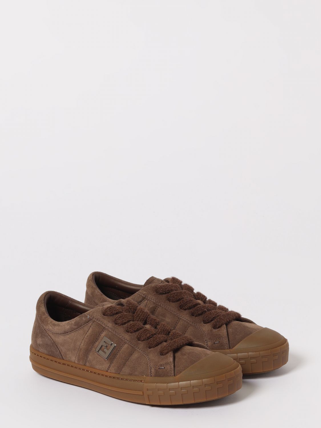 Fendi Fendi Sneakers Men Mahogany Size US 10 / EU 43 - 2 Thumbnail