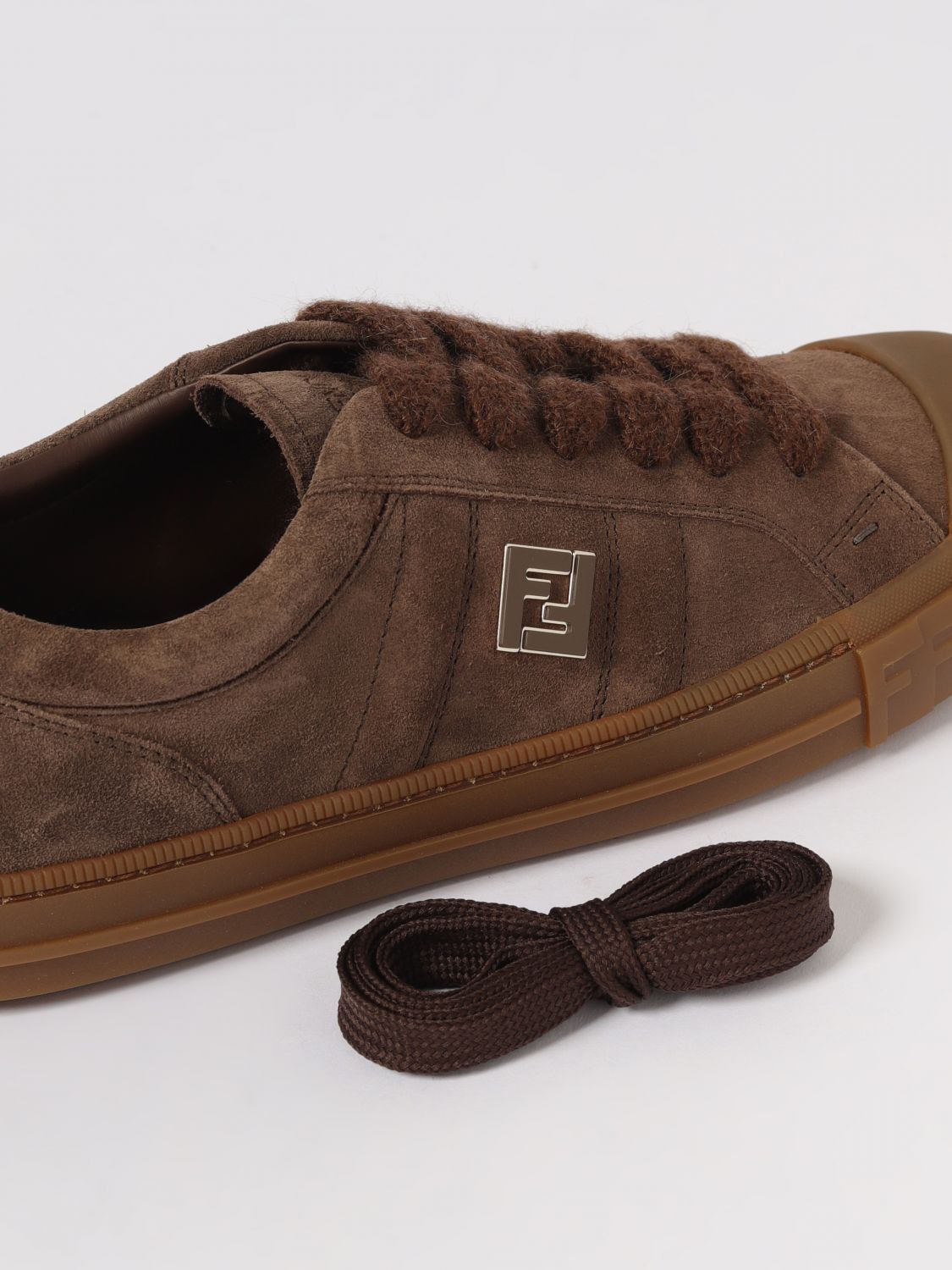 Fendi Fendi Sneakers Men Mahogany Size US 10.5 / EU 43-44 - 4 Thumbnail