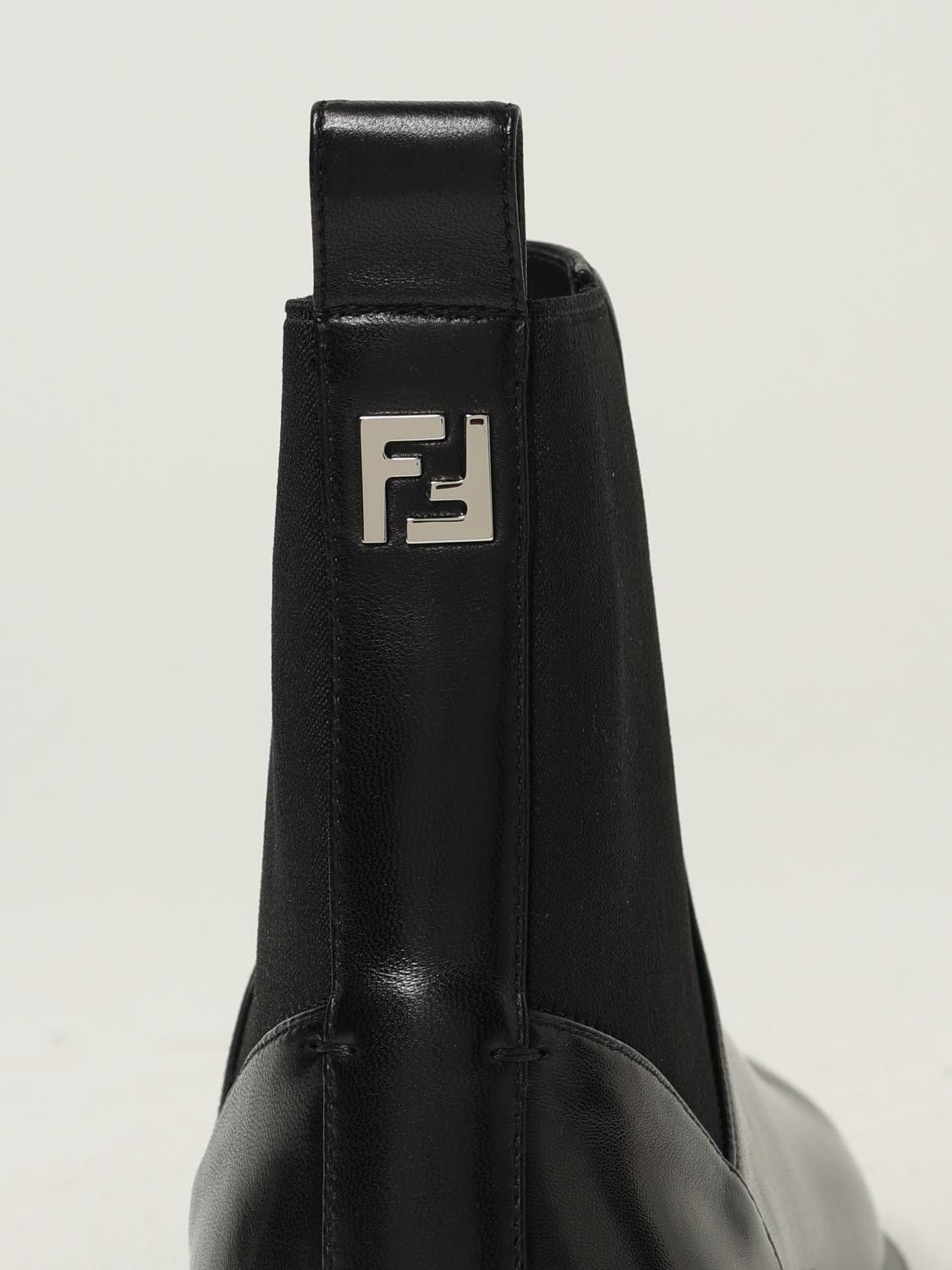 Fendi Fendi Boot Men Black Size US 11 / EU 44 - 4 Thumbnail