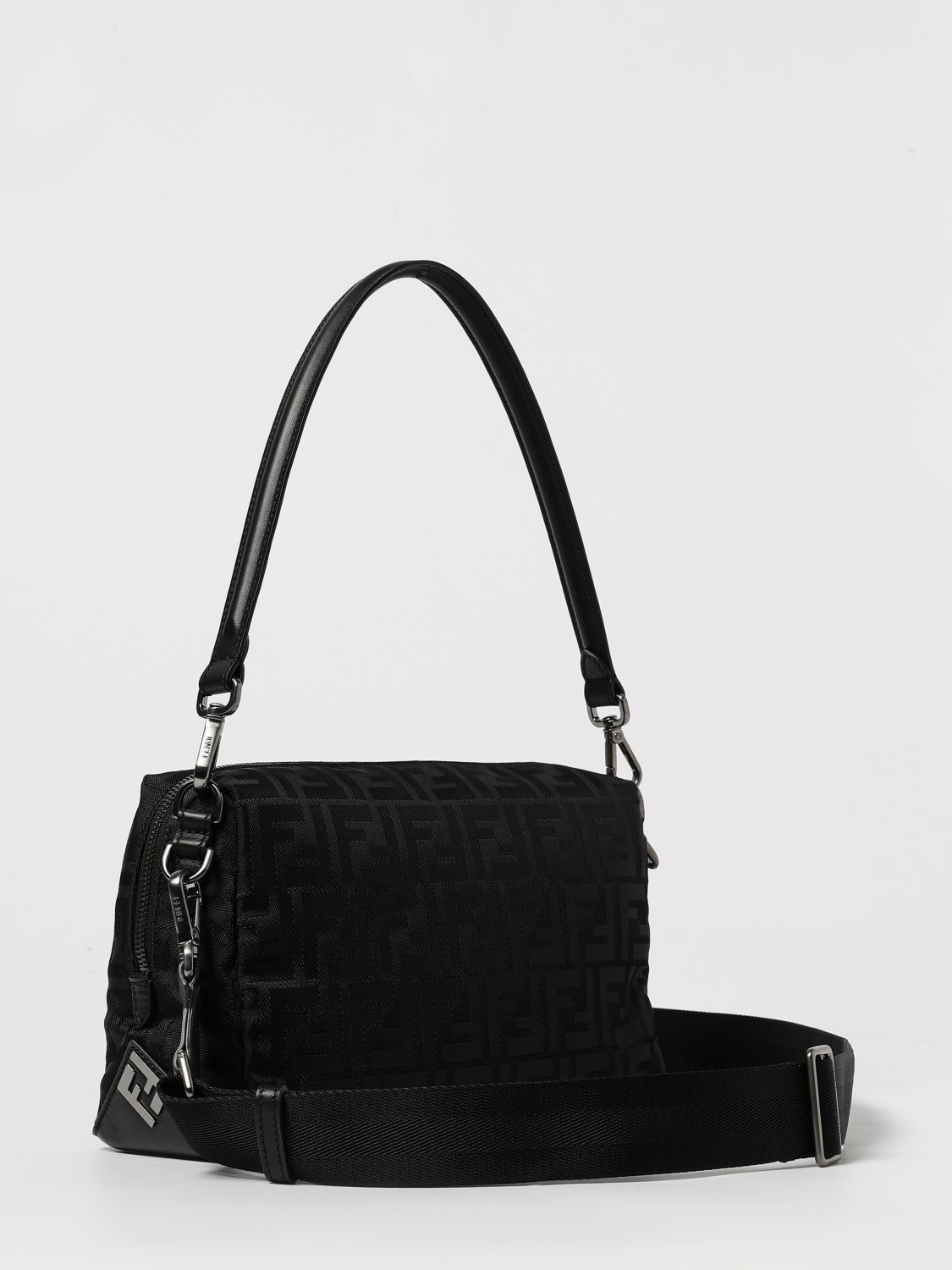 Fendi Fendi Shoulder Bag Men Black Size ONE SIZE - 3 Thumbnail