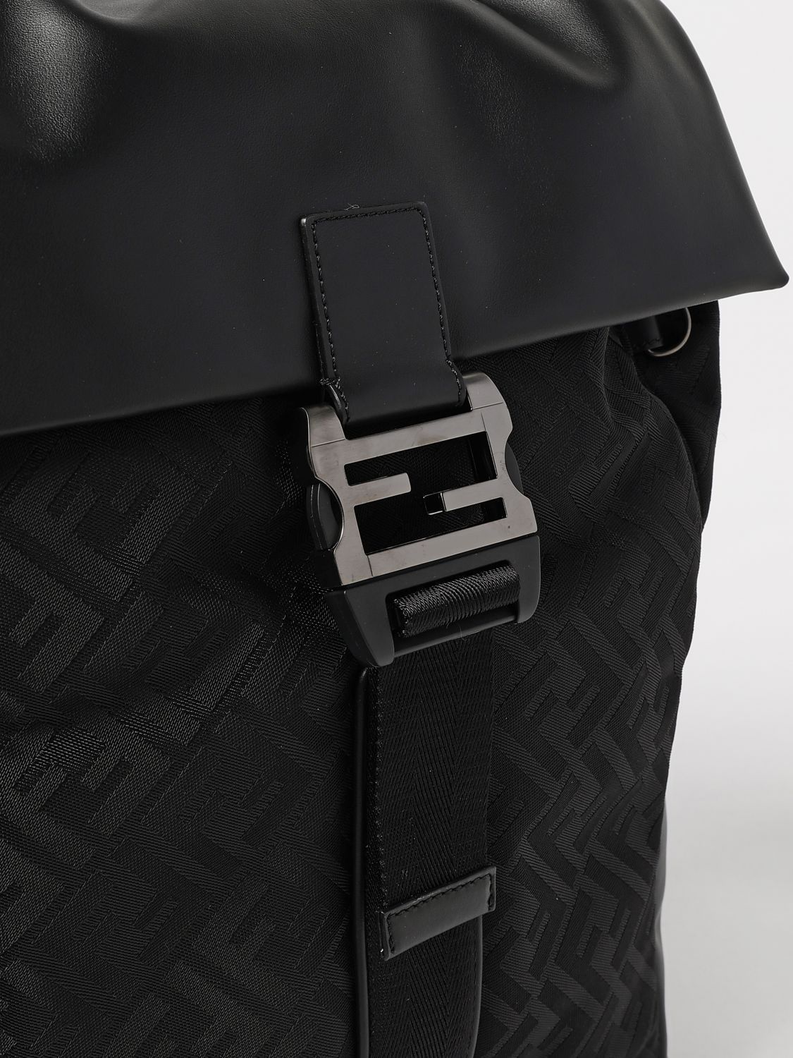 Fendi Fendi Backpack Men Black Size ONE SIZE - 4 Thumbnail