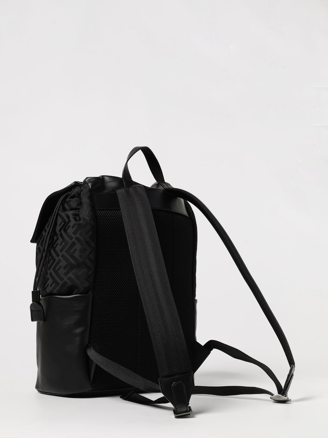 Fendi Fendi Backpack Men Black Size ONE SIZE - 3 Thumbnail