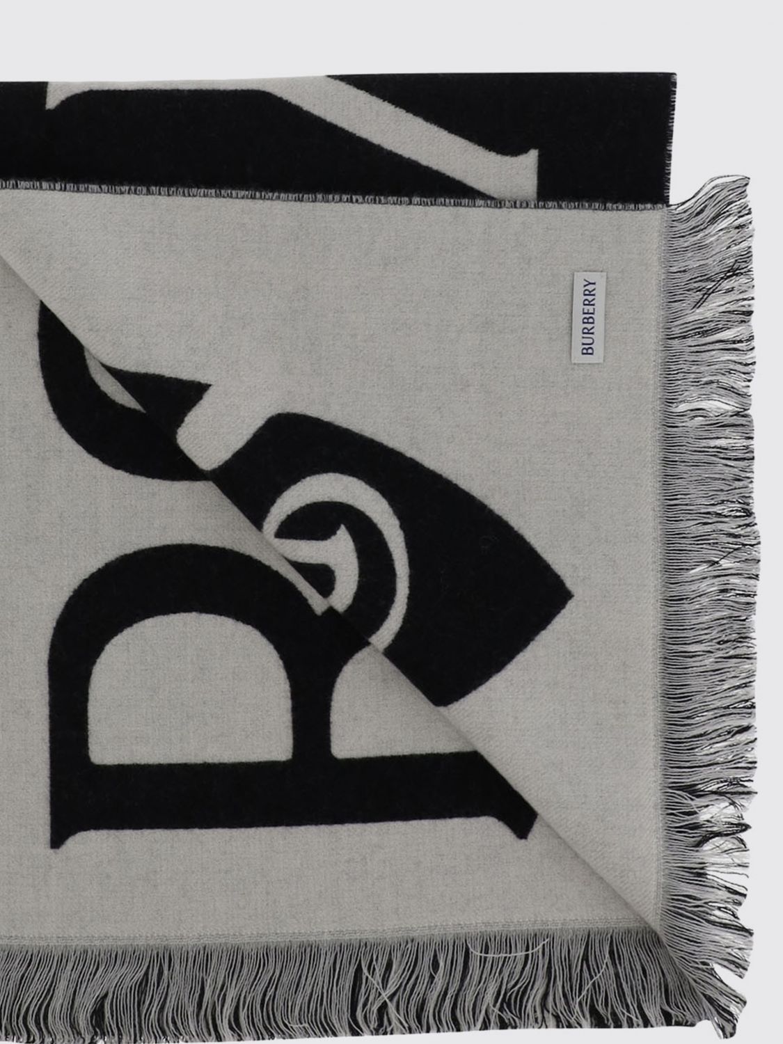 Burberry Burberry Scarf Woman Black Size ONE SIZE - 2 Thumbnail