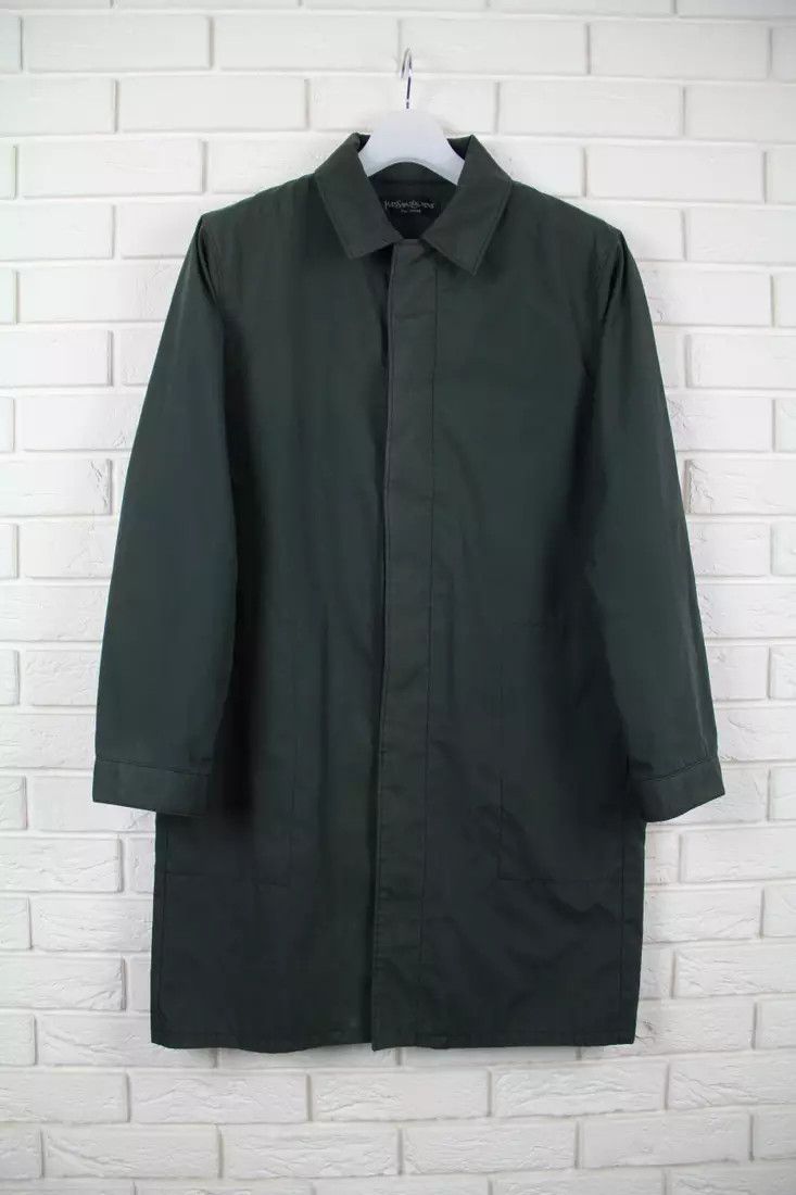 Saint Laurent Paris Vintage YSL Yves Sant Laurent Logo Jacket Size US L / EU 52-54 / 3 - 1 Thumbnail