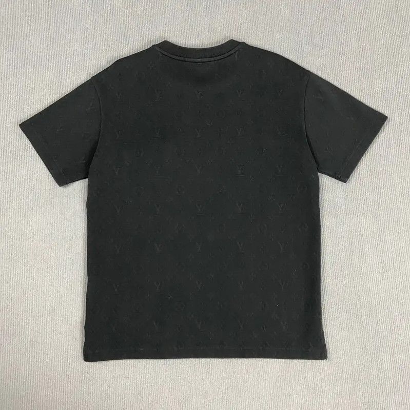 Louis Vuitton Louis Vuitton Black Cotton T-Shirt for Women 0089 Size S / US 4 / IT 40 - 2 Thumbnail