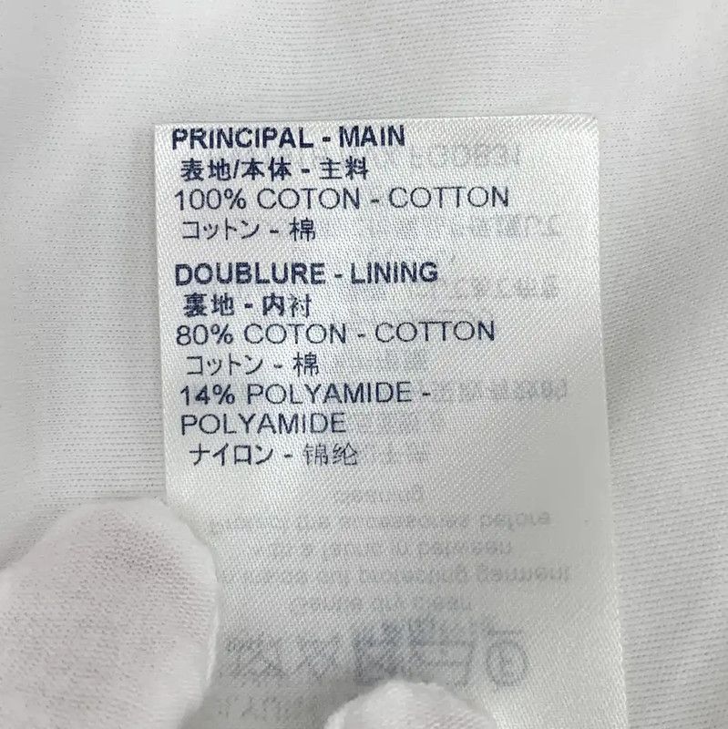 Louis Vuitton Louis Vuitton White Cotton Dress for Women 0089 Size S / US 4 / IT 40 - 7 Thumbnail
