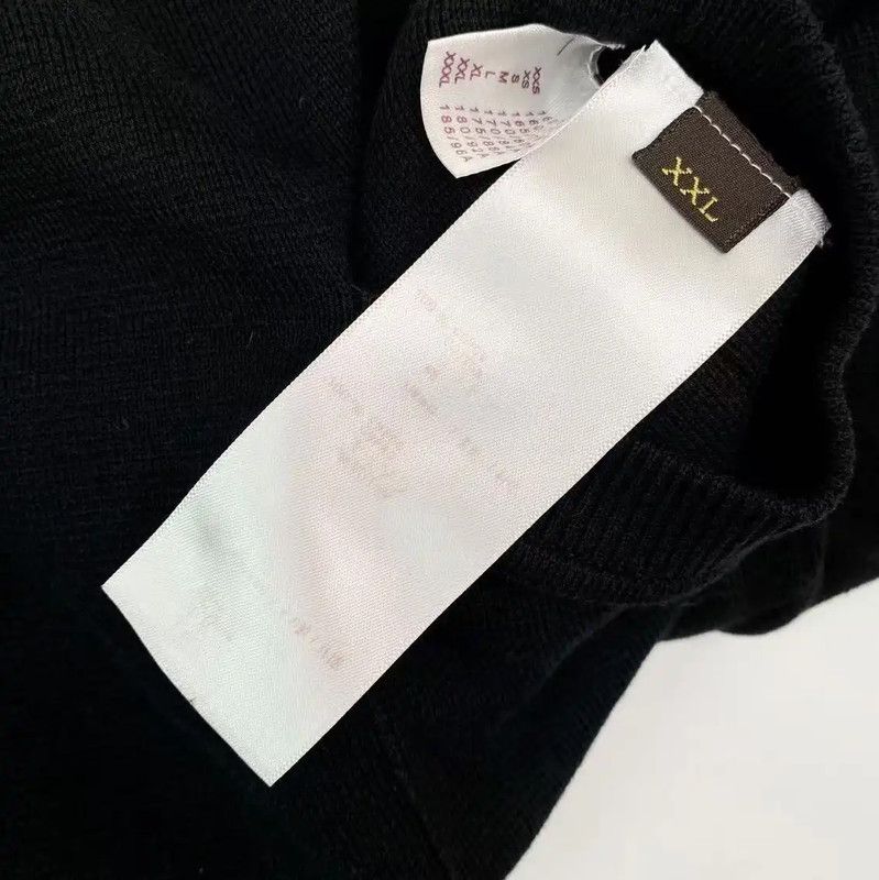 Louis Vuitton Louis Vuitton Black Cotton XXL Women's Jacket 0089 Size XXL / US 16-18 / IT 52-54 - 5 Thumbnail
