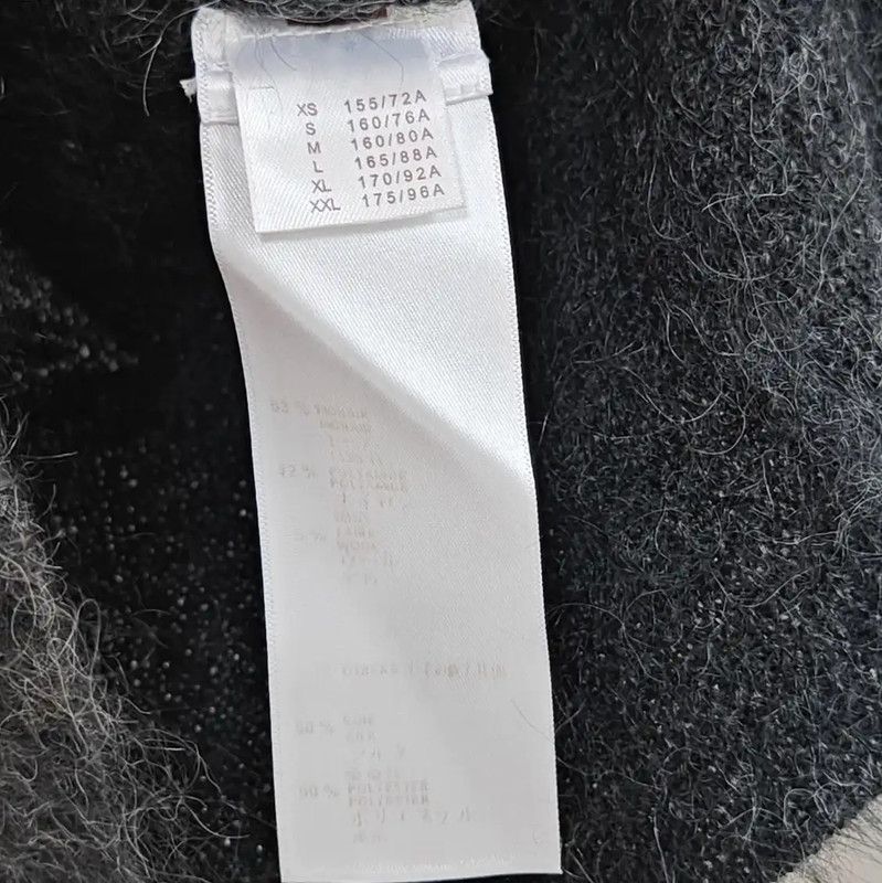 Louis Vuitton Louis Vuitton Gray Wool Knit Short Sleeve Sweater 0089 Size S / US 4 / IT 40 - 10 Thumbnail