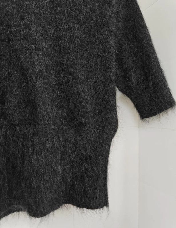 Louis Vuitton Louis Vuitton Gray Wool Knit Short Sleeve Sweater 0089 Size S / US 4 / IT 40 - 7 Thumbnail