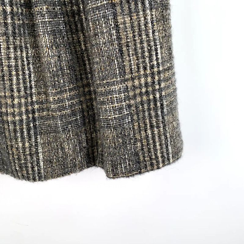 Louis Vuitton Louis Vuitton Brown Mohair Women's Skirt 0089 Size 23" - 4 Thumbnail