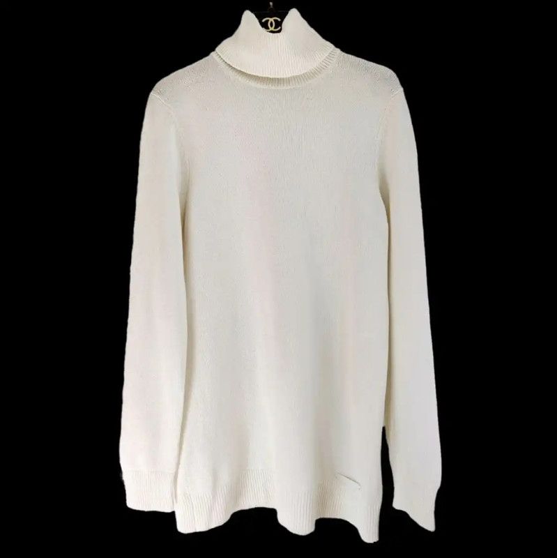 Louis Vuitton Louis Vuitton Winter Cream Cashmere Knit Sweater 0089 Size XS / US 0-2 / IT 36-38 - 2 Thumbnail