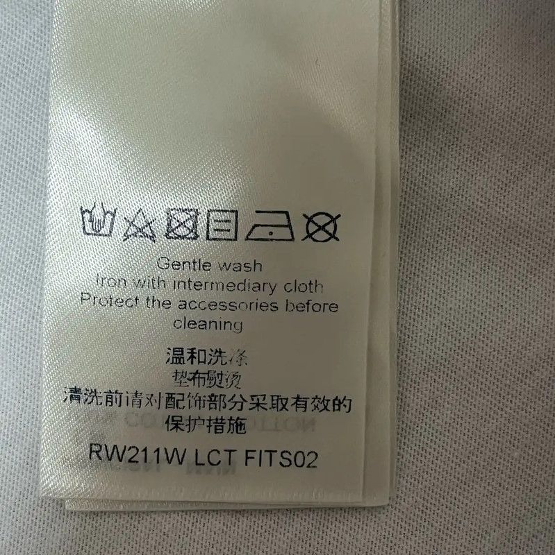 Louis Vuitton Louis Vuitton Spring Autumn White Cotton T-Shirt 0089 Size XXL / US 16-18 / IT 52-54 - 5 Thumbnail