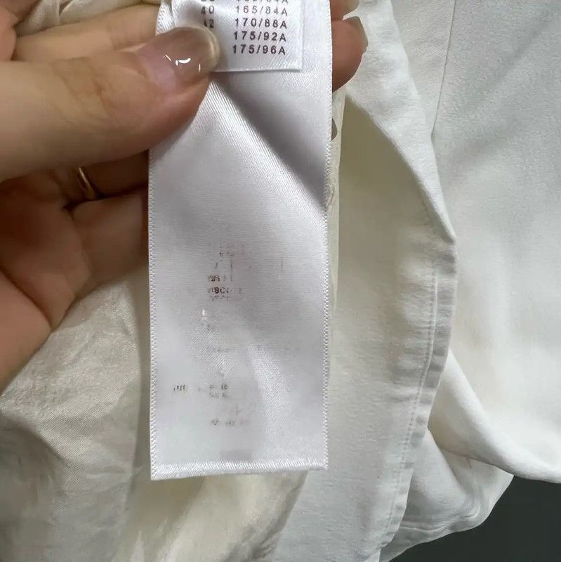 Louis Vuitton Louis Vuitton White Cotton Sleeveless Dress 0089 Size ONE SIZE - 3 Thumbnail