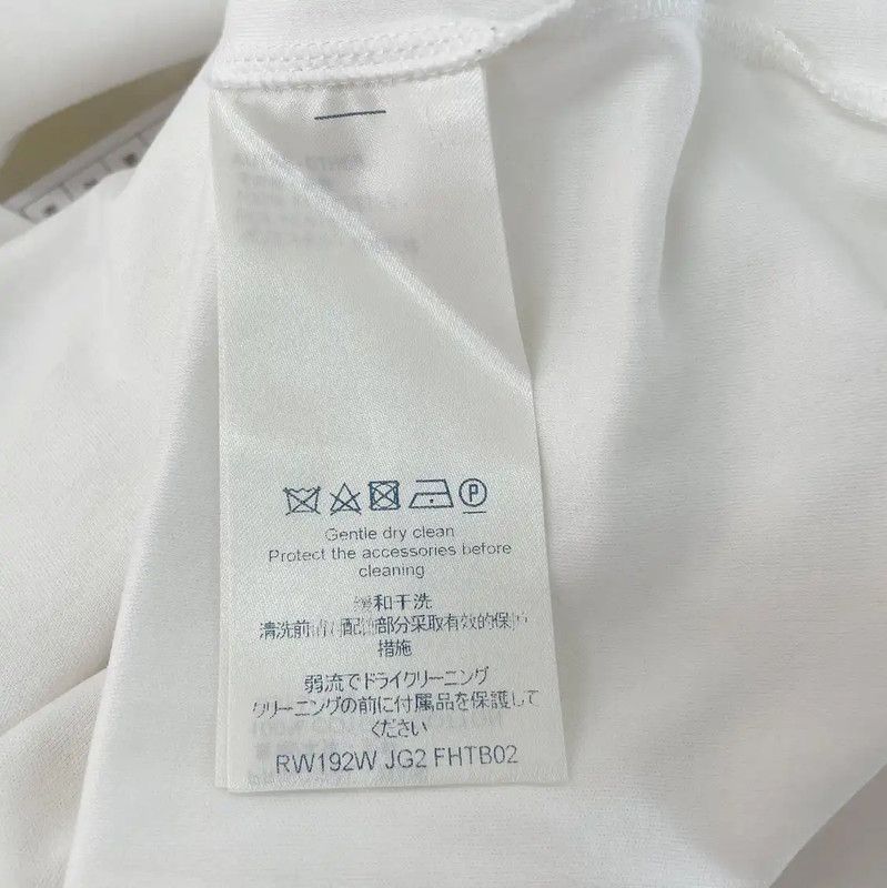 Louis Vuitton Louis Vuitton Women's Logo Cotton T-Shirt 0089 Size XS / US 0-2 / IT 36-38 - 7 Thumbnail