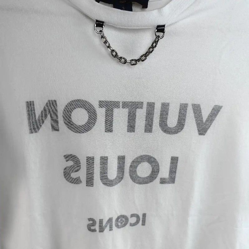Louis Vuitton Louis Vuitton Summer White Cotton T-Shirt 0089 Size S / US 4 / IT 40 - 3 Thumbnail
