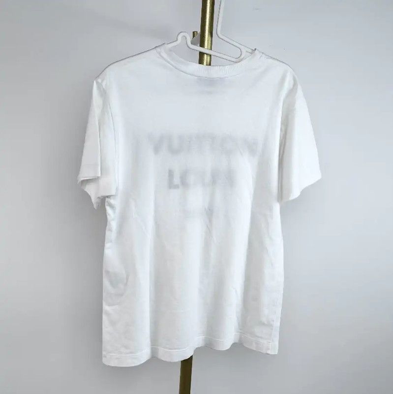 Louis Vuitton Louis Vuitton Summer White Cotton T-Shirt 0089 Size S / US 4 / IT 40 - 2 Thumbnail