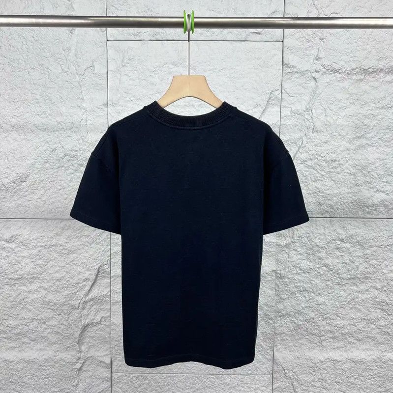 Louis Vuitton Louis Vuitton Women's Black Cotton T-Shirt 0089 Size XS / US 0-2 / IT 36-38 - 2 Thumbnail