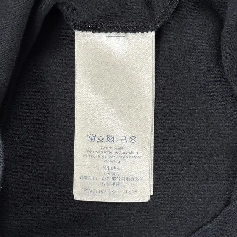 Louis Vuitton Louis Vuitton Black Cotton Women's T-Shirt 0089 Size M / US 6-8 / IT 42-44 - 4 Thumbnail