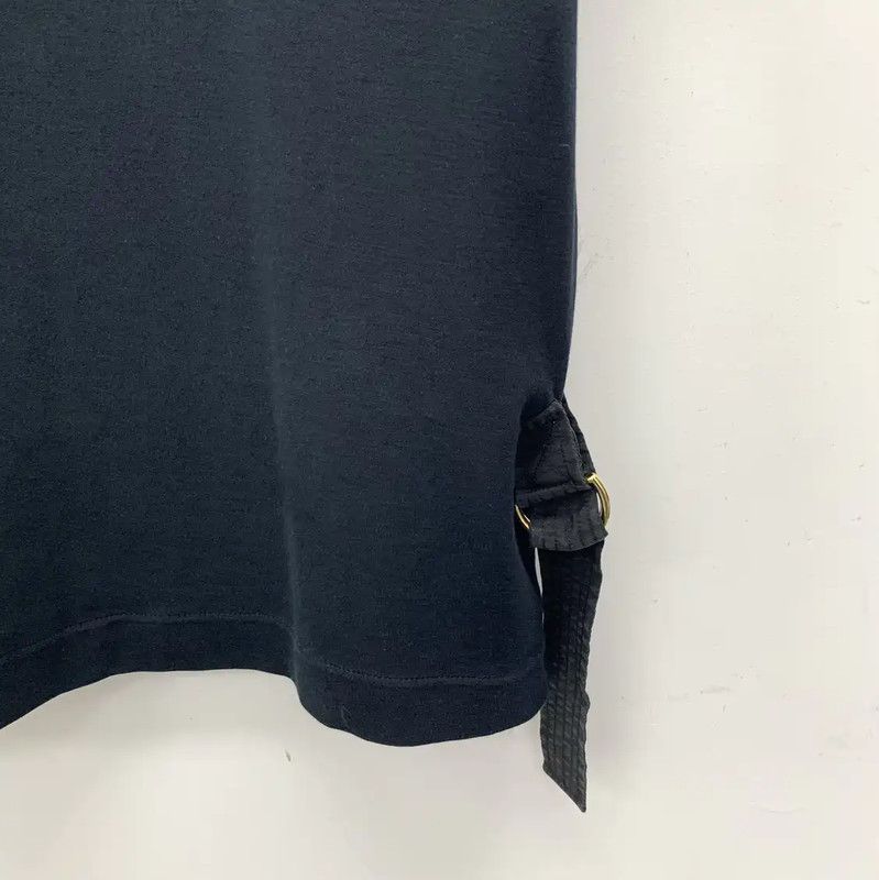 Louis Vuitton Louis Vuitton Black Cotton T-Shirt for Women 0089 Size XL / US 12-14 / IT 48-50 - 4 Thumbnail