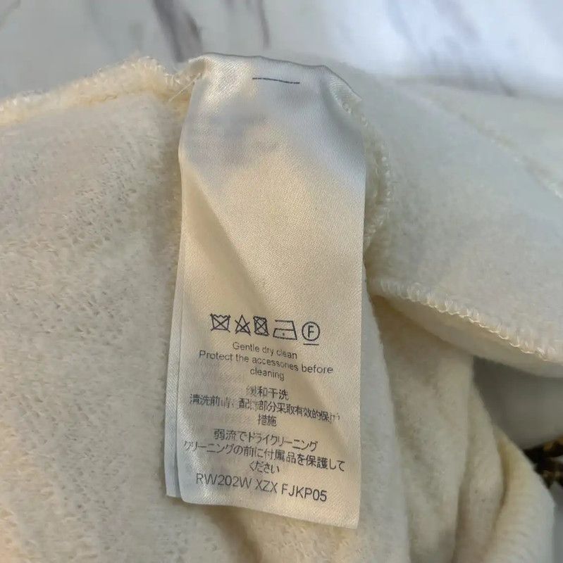 Louis Vuitton Louis Vuitton Cream Cotton Women's Shorts 0089 Size 23" - 4 Thumbnail