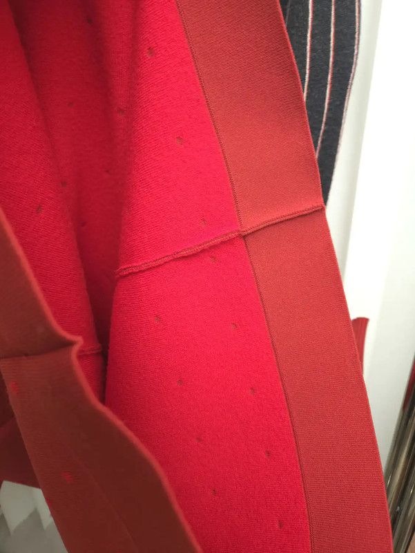 Louis Vuitton Louis Vuitton Red Wool Polka Dot Dress 0089 Size S / US 4 / IT 40 - 5 Thumbnail