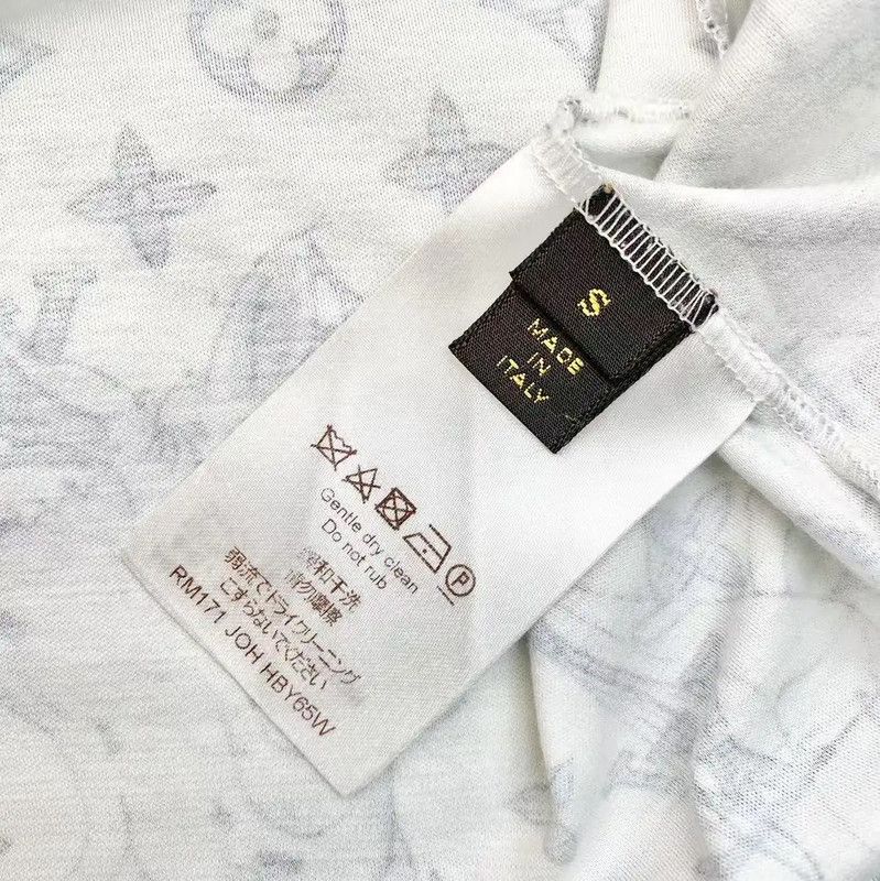 Louis Vuitton Louis Vuitton Multicolor Cotton Women's T-Shirt 0089 Size S / US 4 / IT 40 - 4 Thumbnail