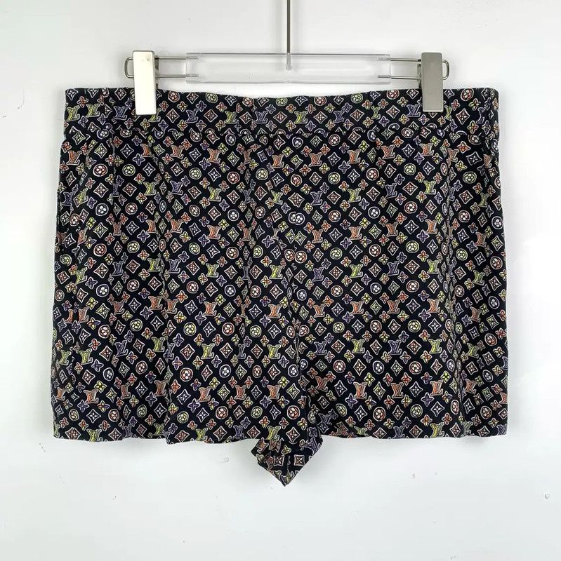 Louis Vuitton Louis Vuitton Colorful Silk Women's Shorts 0089 Size 28" / US 6 / IT 42 - 2 Thumbnail