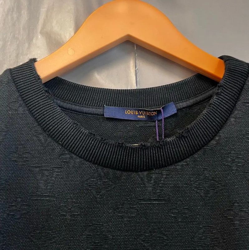 Louis Vuitton Louis Vuitton Black Women's T-Shirt Size XS 0089 Size XS / US 0-2 / IT 36-38 - 6 Thumbnail