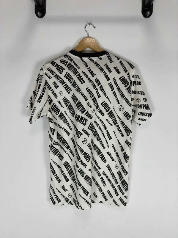 Louis Vuitton Louis Vuitton Summer White Cotton T-Shirt 0089 Size S / US 4 / IT 40 - 2 Thumbnail