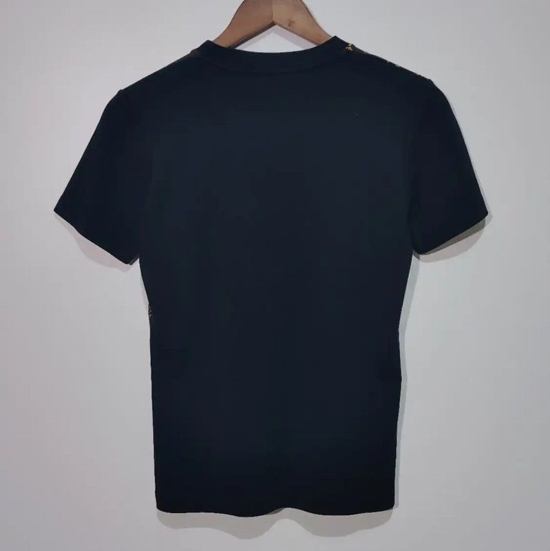 Louis Vuitton Louis Vuitton Black Cotton T-shirt for Women 0089 Size XS / US 0-2 / IT 36-38 - 2 Thumbnail