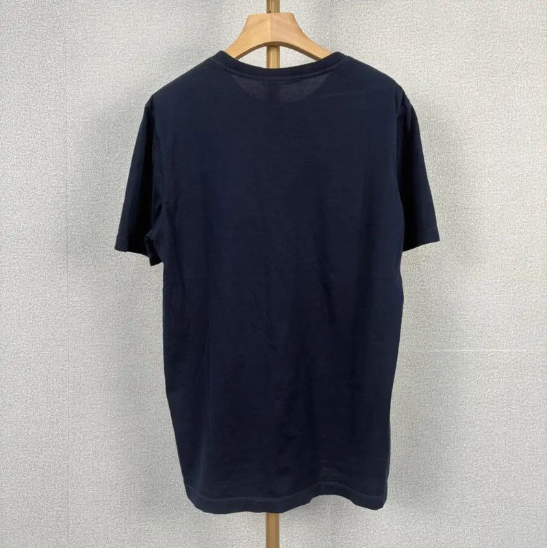 Louis Vuitton Louis Vuitton Navy Cotton Women's T-Shirt 0089 Size M / US 6-8 / IT 42-44 - 2 Thumbnail