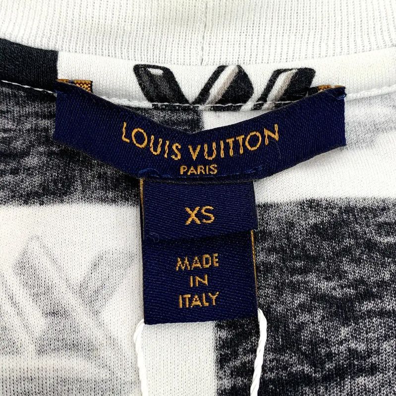 Louis Vuitton Louis Vuitton XS Black Cotton Ladies T-shirt 0089 Size XS / US 0-2 / IT 36-38 - 5 Thumbnail