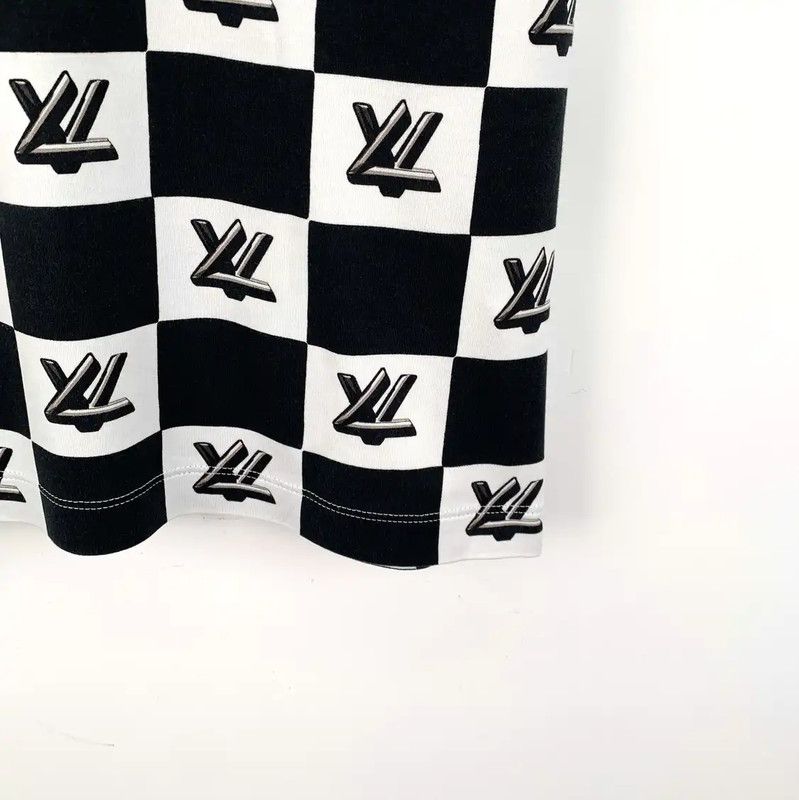 Louis Vuitton Louis Vuitton XS Black Cotton Ladies T-shirt 0089 Size XS / US 0-2 / IT 36-38 - 4 Thumbnail