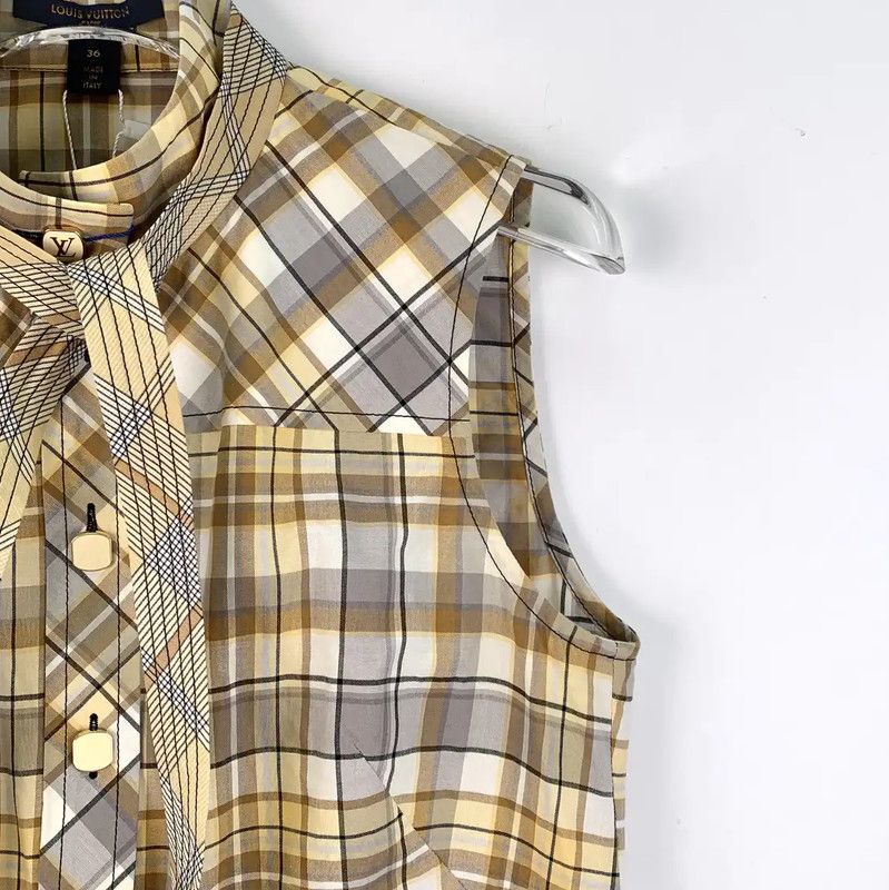 Louis Vuitton Louis Vuitton Colorblock Cotton Women's Shirt 0089 Size XS / US 0-2 / IT 36-38 - 3 Thumbnail