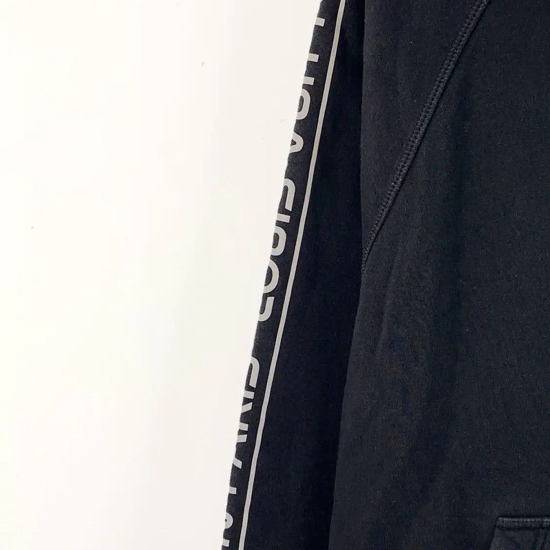 Louis Vuitton Louis Vuitton Black Cotton Women's Hoodie 0089 Size M / US 6-8 / IT 42-44 - 4 Thumbnail