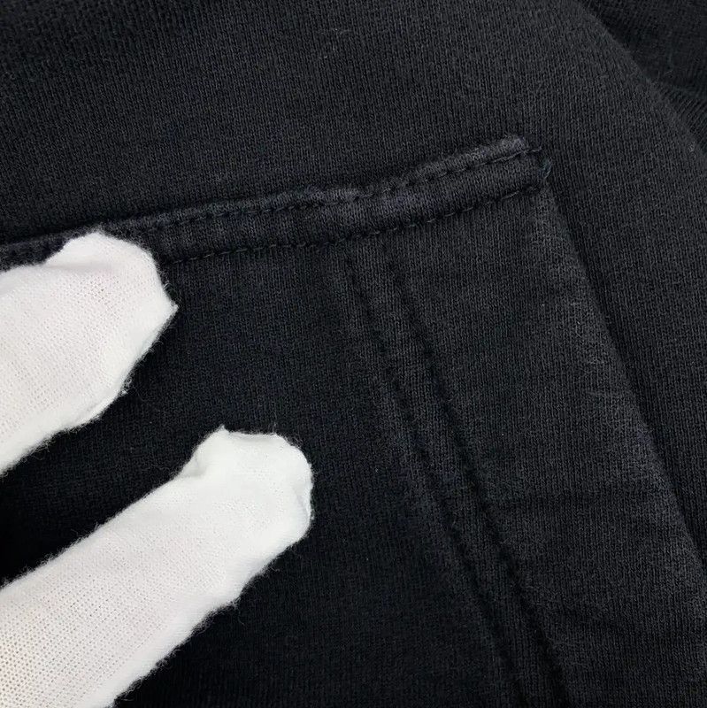 Louis Vuitton Louis Vuitton Black Cotton Women's Hoodie 0089 Size M / US 6-8 / IT 42-44 - 10 Thumbnail
