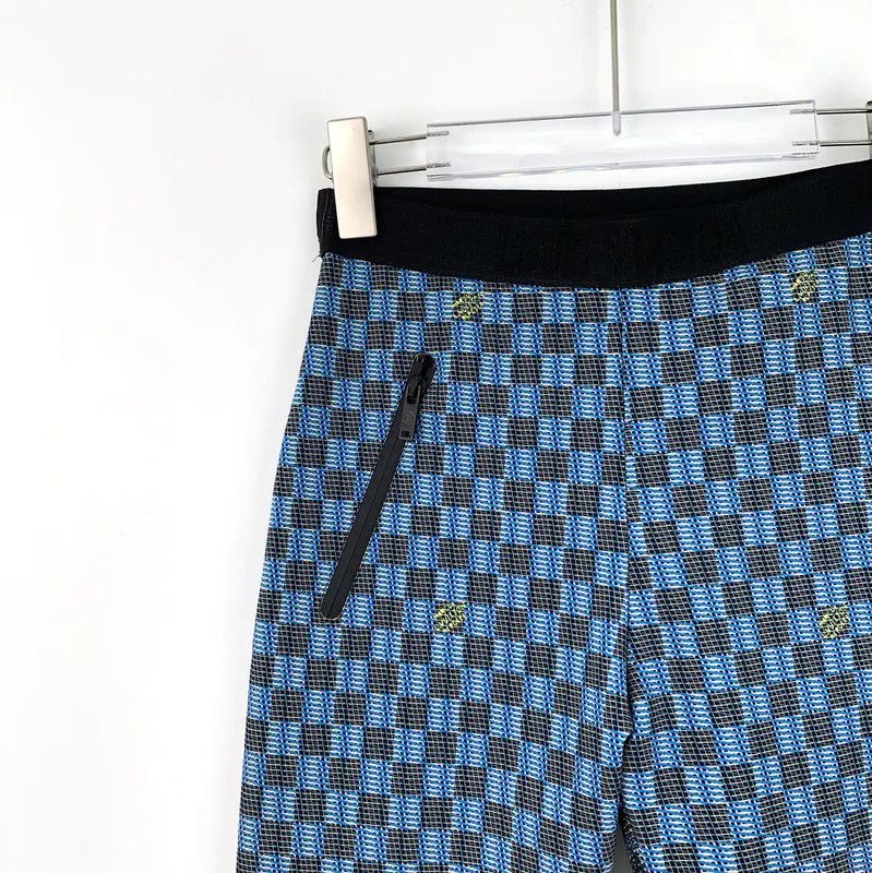 Louis Vuitton Louis Vuitton Blue XS Casual Pants 0089 Size 22" - 3 Thumbnail