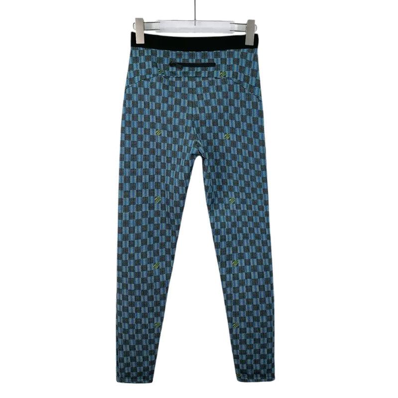 Louis Vuitton Louis Vuitton Blue XS Casual Pants 0089 Size 22" - 2 Thumbnail