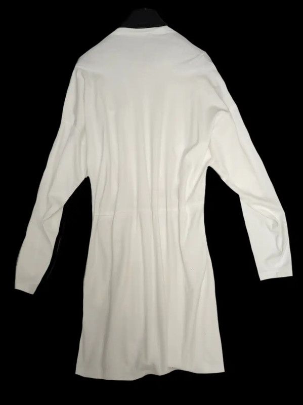 Louis Vuitton Louis Vuitton White Cotton Dress with Logo 0089 Size S / US 4 / IT 40 - 7 Thumbnail