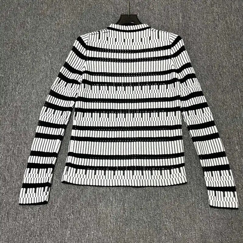 Louis Vuitton Louis Vuitton Women's Striped Knit Sweater 0089 Size M / US 6-8 / IT 42-44 - 2 Thumbnail