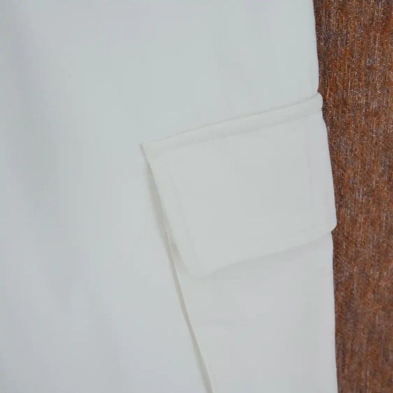 Louis Vuitton Louis Vuitton Women's White Denim Shorts 0089 Size 26" / US 2 / IT 38 - 4 Thumbnail