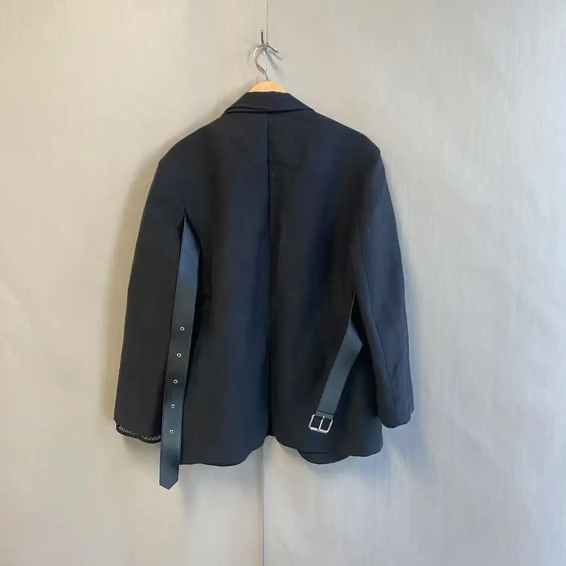 Louis Vuitton Louis Vuitton Black Cotton Women's Coat 0089 Size S / US 4 / IT 40 - 2 Thumbnail