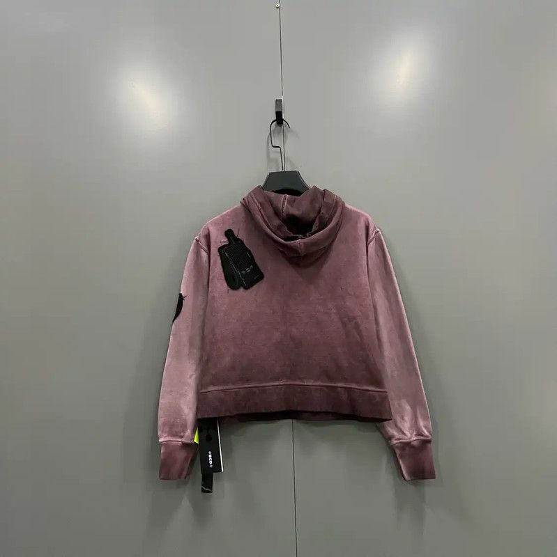 Louis Vuitton Louis Vuitton Cropped Purple Hoodie for Women 0089 Size S / US 4 / IT 40 - 2 Thumbnail