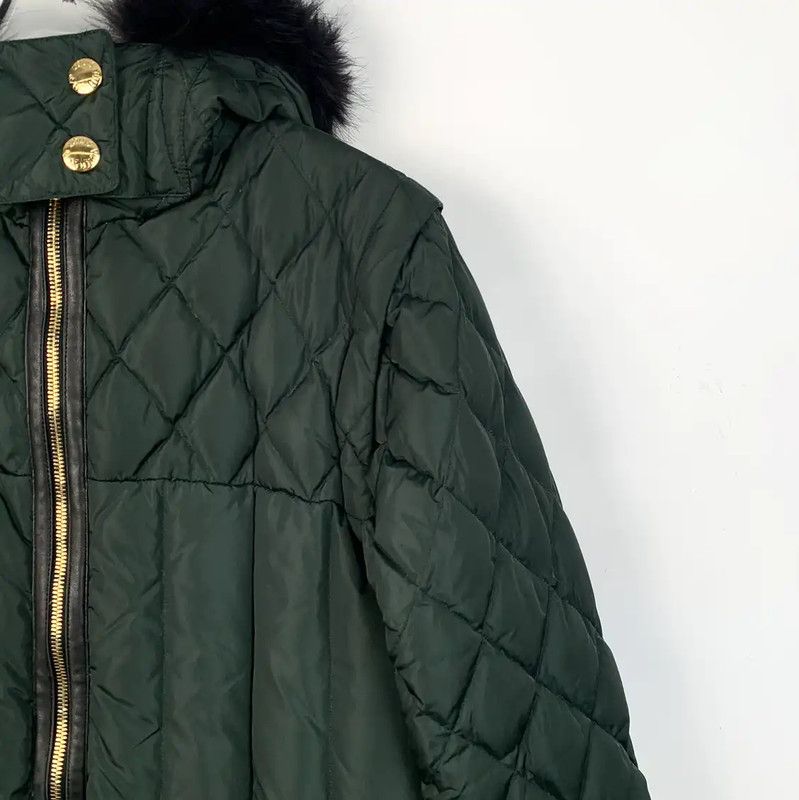 Louis Vuitton Louis Vuitton Green Puffer Jacket for Women 0089 Size XS / US 0-2 / IT 36-38 - 3 Thumbnail