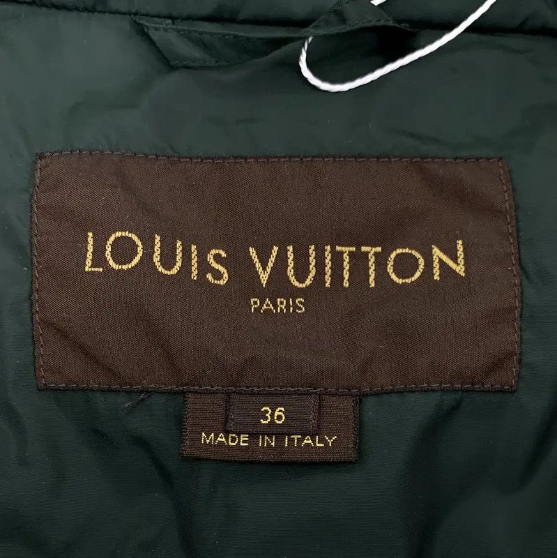 Louis Vuitton Louis Vuitton Green Puffer Jacket for Women 0089 Size XS / US 0-2 / IT 36-38 - 5 Thumbnail