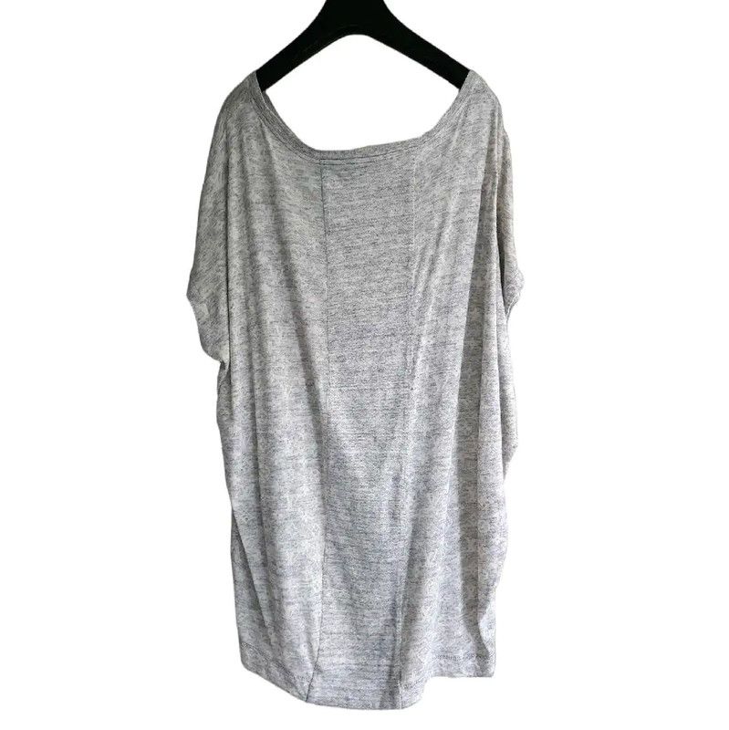 Louis Vuitton Louis Vuitton Gray Cotton Logo Short Sleeve Tee 0089 Size L / US 10 / IT 46 - 2 Thumbnail