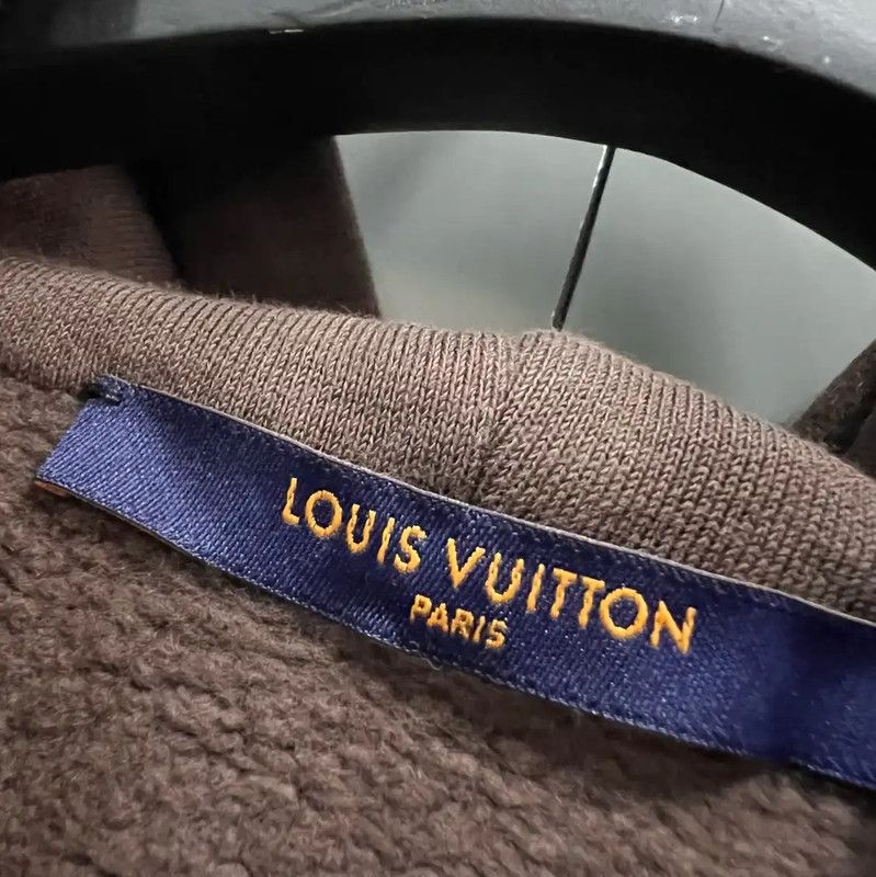 Louis Vuitton Louis Vuitton Brown Cotton Women's Hoodie 0089 Size M / US 6-8 / IT 42-44 - 2 Thumbnail