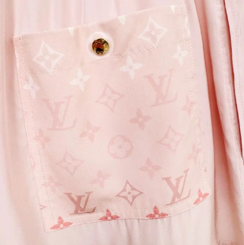 Louis Vuitton Louis Vuitton Light Pink Women's Shorts Size S 0089 Size 23" - 5 Thumbnail