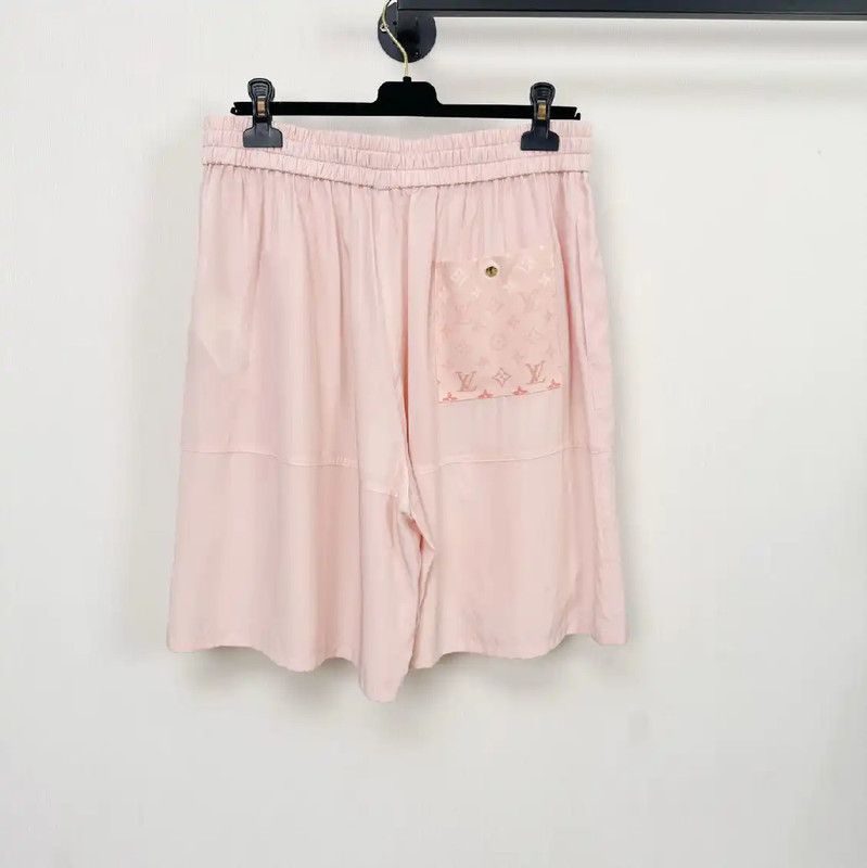 Louis Vuitton Louis Vuitton Light Pink Women's Shorts Size S 0089 Size 23" - 4 Thumbnail