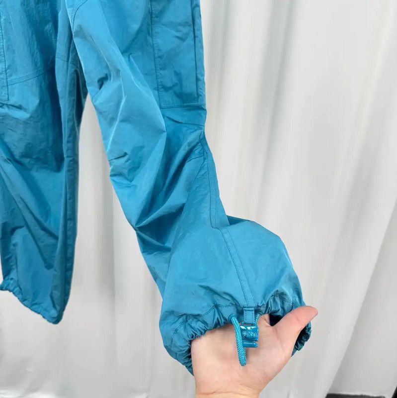 Louis Vuitton Louis Vuitton Blue Nylon Casual Pants for Women 0089 Size 23" - 4 Thumbnail